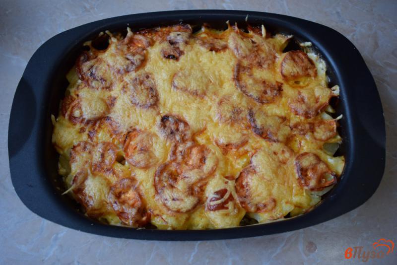 Фото приготовление рецепта: Курица с картофелем запеченная в духовке шаг №6