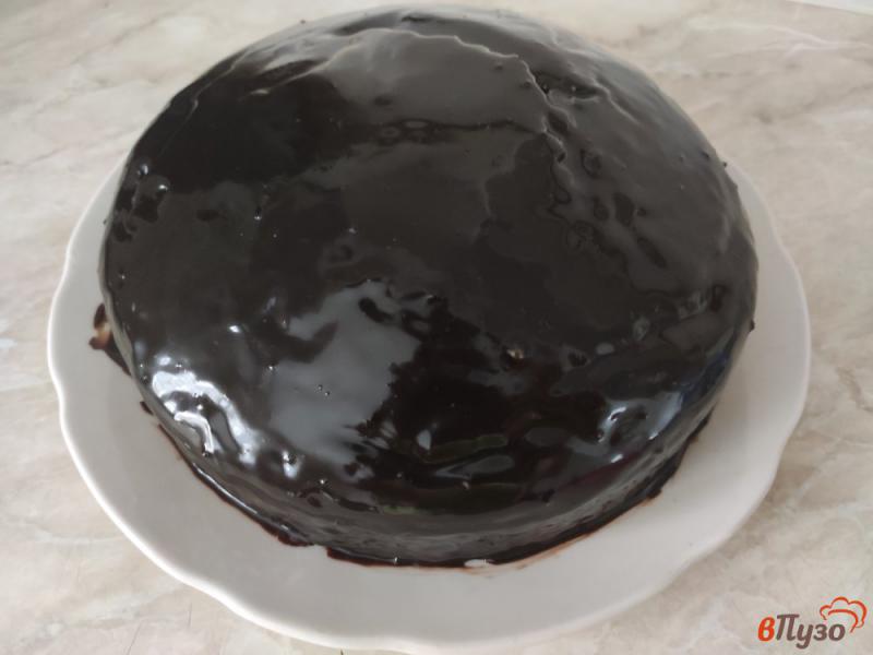 Фото приготовление рецепта: Шоколадный пирог шаг №8