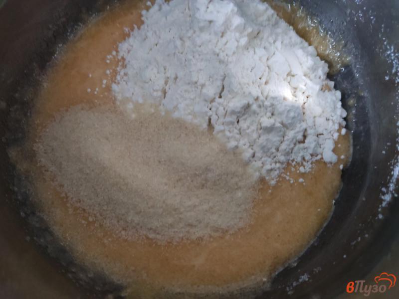 Фото приготовление рецепта: Торт из заварного крема с желатином шаг №10