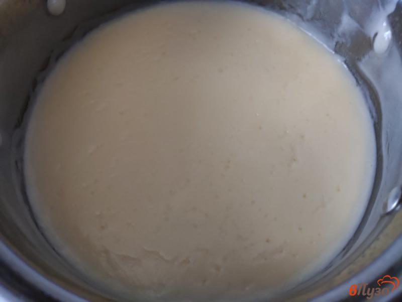 Фото приготовление рецепта: Торт из заварного крема с желатином шаг №12