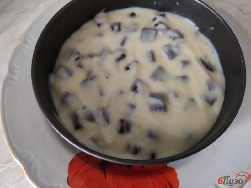 Фото приготовление рецепта: Торт из заварного крема с желатином шаг №16