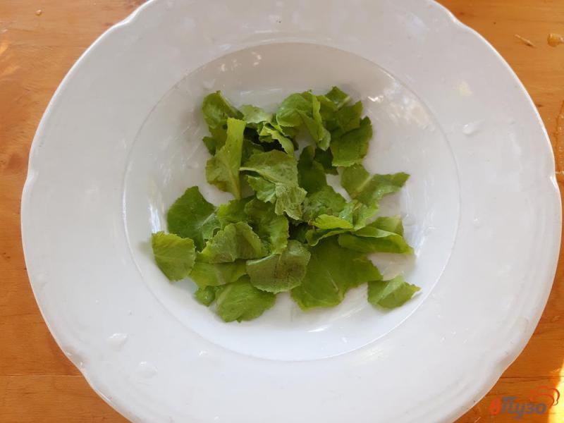 Фото приготовление рецепта: Салат из помидоров с креветками шаг №2
