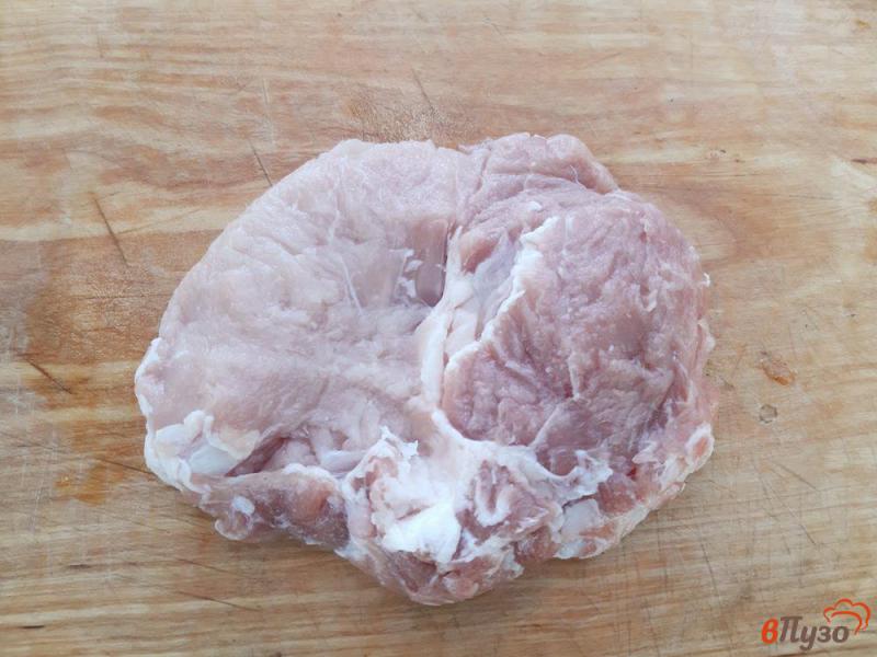 Фото приготовление рецепта: Отбивные из свинины в маринаде с дижонской горчицей шаг №1