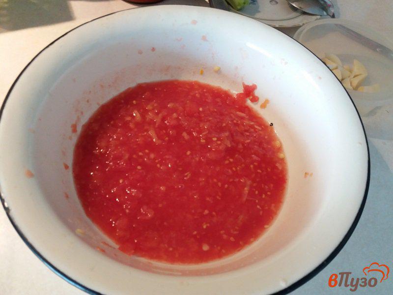 Фото приготовление рецепта: Кабачковая икра с томатами шаг №4