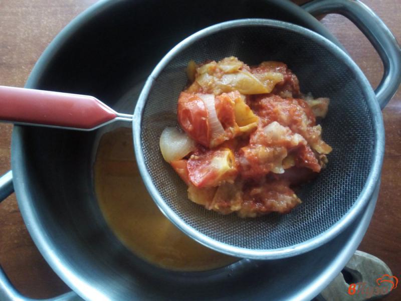 Фото приготовление рецепта: Кетчуп с яблоками на зиму шаг №4
