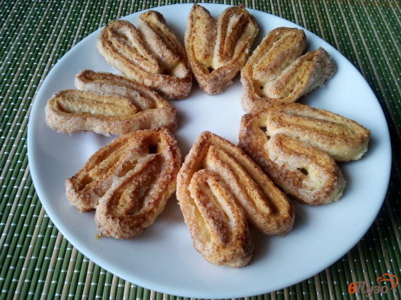 Фото приготовление рецепта: Сахарное печенье из творожного теста шаг №11