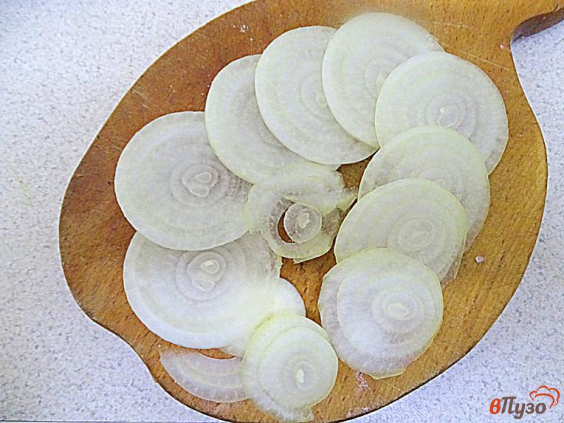 Фото приготовление рецепта: Закуска из баклажанов в микроволновке шаг №4