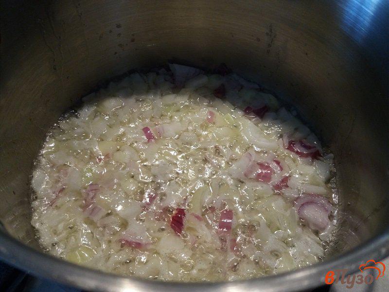 Фото приготовление рецепта: Крем-суп из тыквы шаг №2