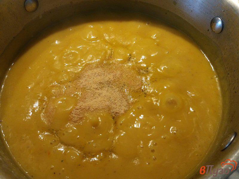 Фото приготовление рецепта: Крем-суп из тыквы шаг №10