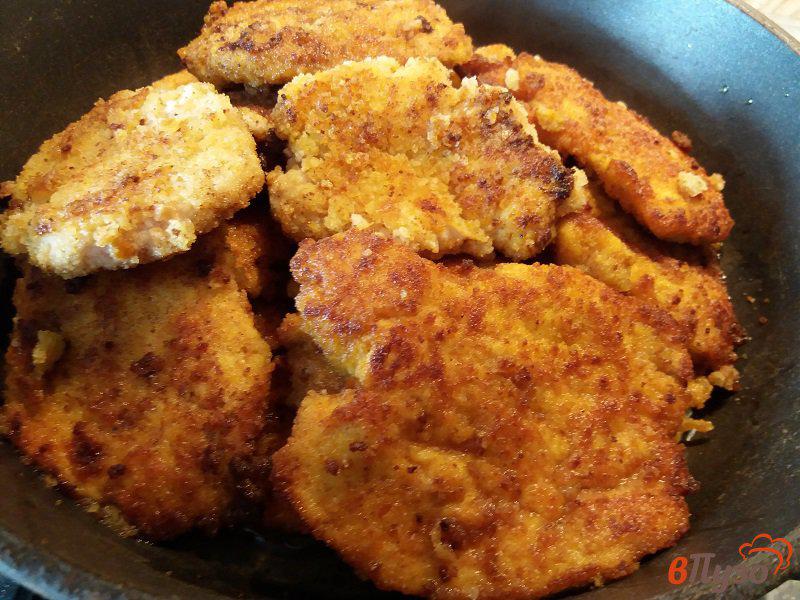 Фото приготовление рецепта: Куриные отбивные в сладко-кислом маринаде шаг №9