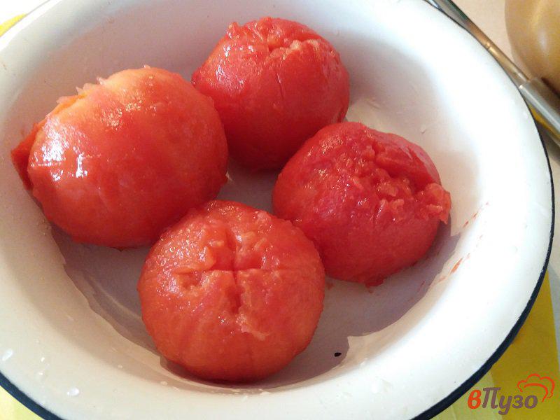 Фото приготовление рецепта: Соус-приправа из помидор с чесноком на зиму шаг №3