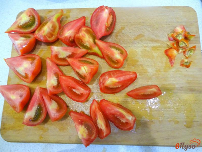 Фото приготовление рецепта: Три вида заготовки помидоров на зиму шаг №2