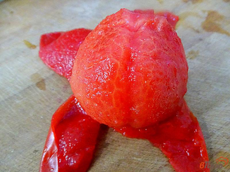 Фото приготовление рецепта: Три вида заготовки помидоров на зиму шаг №8