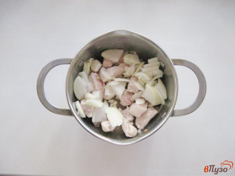 Фото приготовление рецепта: Свинина в томатно-соевом соусе шаг №3