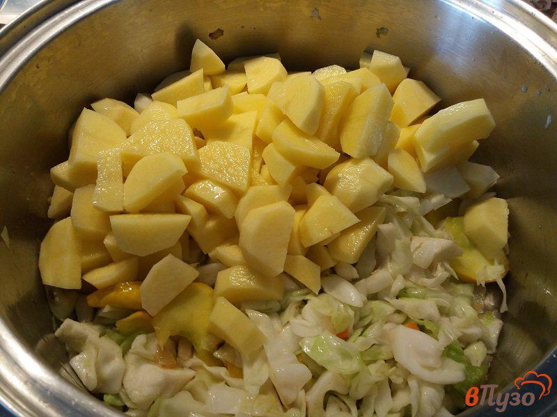 Фото приготовление рецепта: Овощное рагу шаг №6