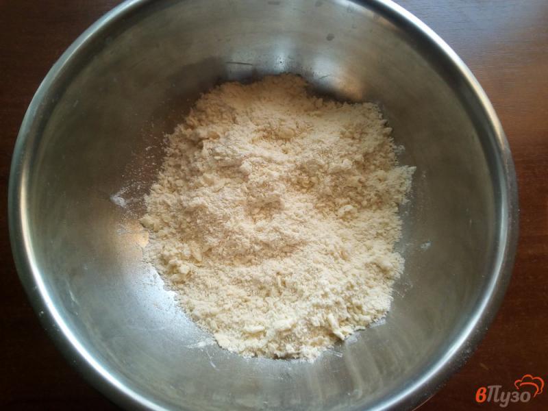 Фото приготовление рецепта: Слоёное песочное печенье с маком шаг №2