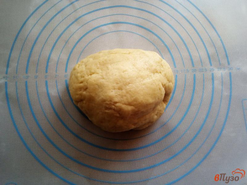 Фото приготовление рецепта: Слоёное песочное печенье с маком шаг №5
