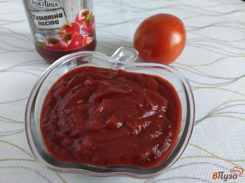 Фото приготовление рецепта: Кетчуп из томатной пасты шаг №6