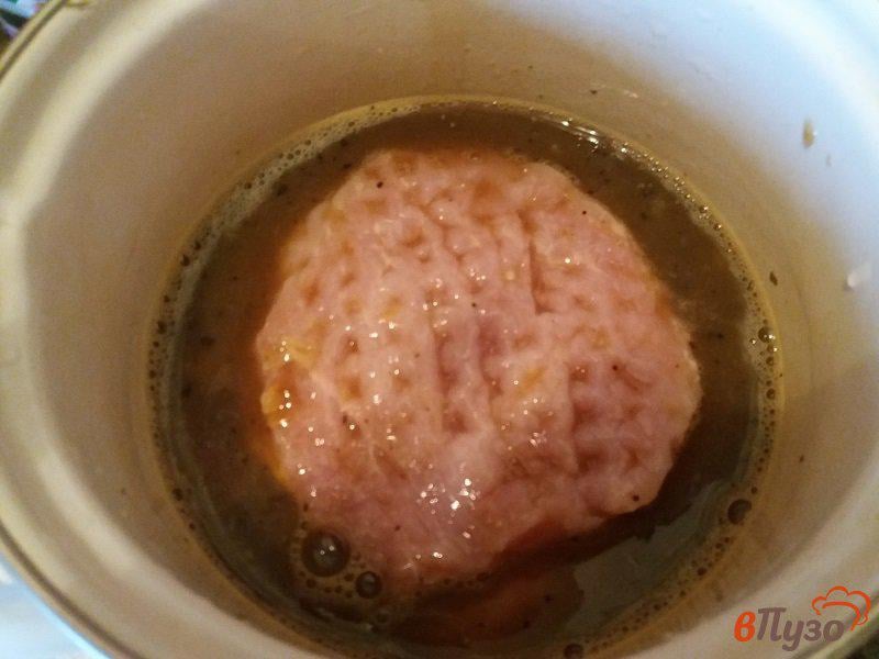Фото приготовление рецепта: Запеченные отбивные из свинины в прованских травах шаг №6