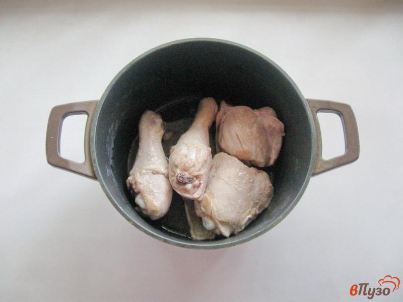 Фото приготовление рецепта: Курица с картофелем и кабачками шаг №1