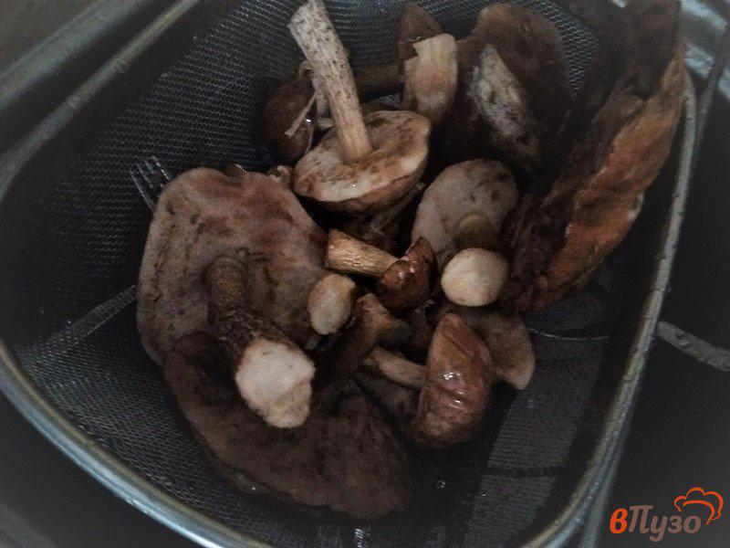 Фото приготовление рецепта: Заготовка белых грибов на зиму шаг №1