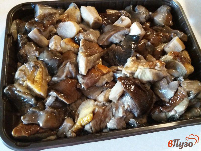 Фото приготовление рецепта: Заготовка белых грибов на зиму шаг №8