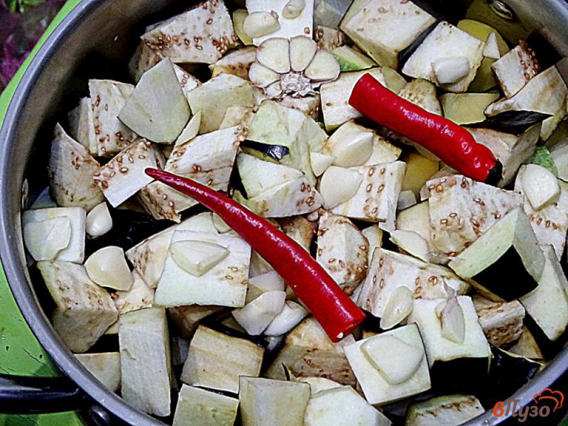 Фото приготовление рецепта: Свинина с овощами в собственном соку шаг №9