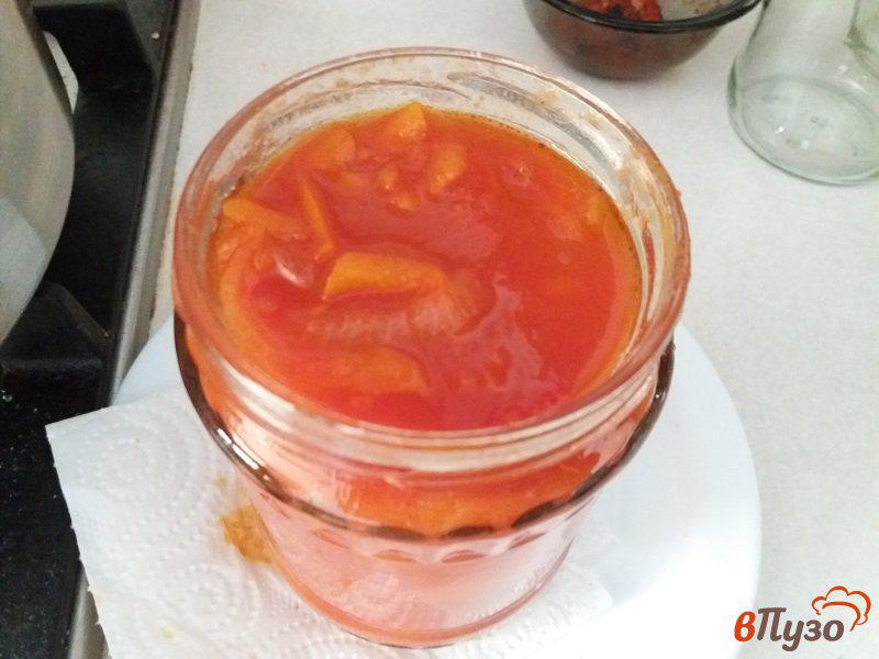 Фото приготовление рецепта: Лечо из болгарского перца с луком и морковью шаг №11