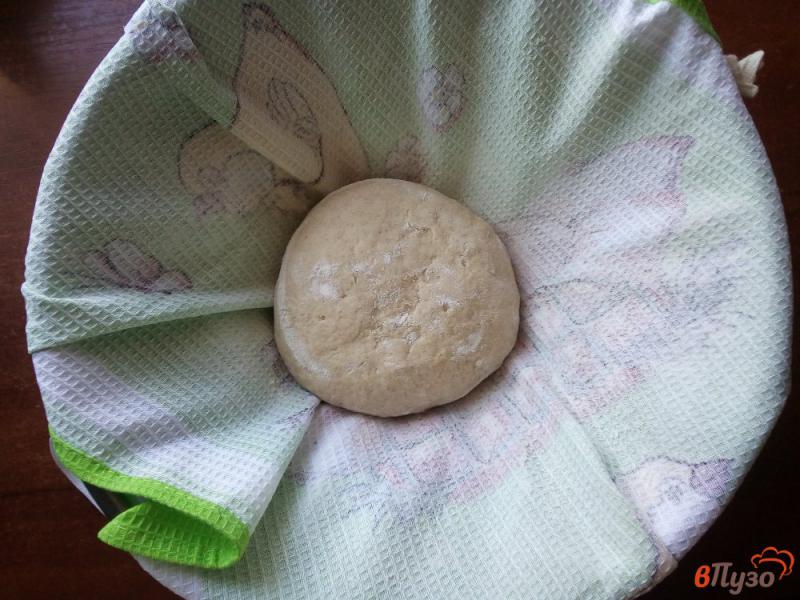 Фото приготовление рецепта: Хлеб кукурузно-ржаной на закваске шаг №9