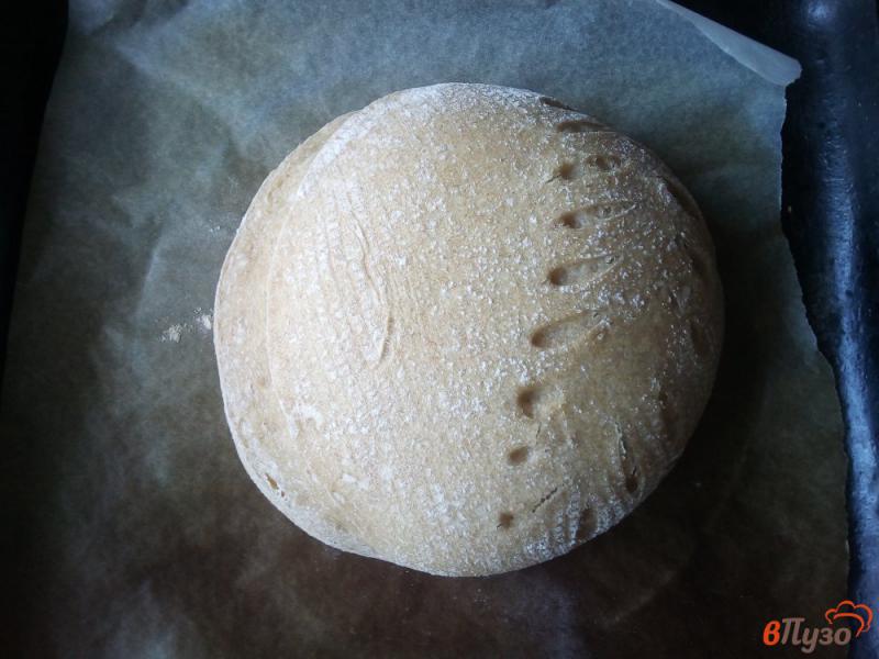 Фото приготовление рецепта: Хлеб кукурузно-ржаной на закваске шаг №12