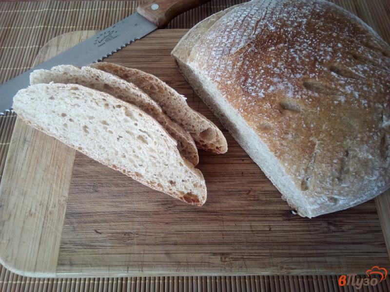 Фото приготовление рецепта: Хлеб кукурузно-ржаной на закваске шаг №14