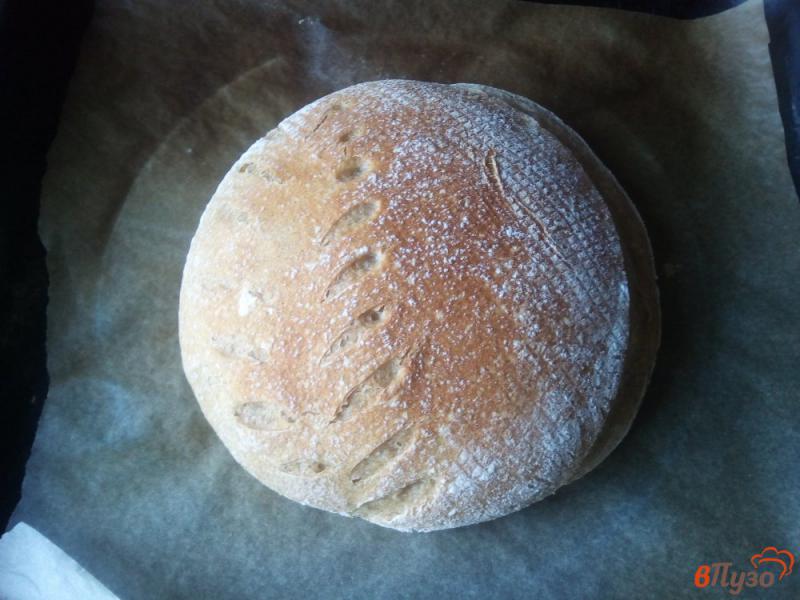 Фото приготовление рецепта: Хлеб кукурузно-ржаной на закваске шаг №13