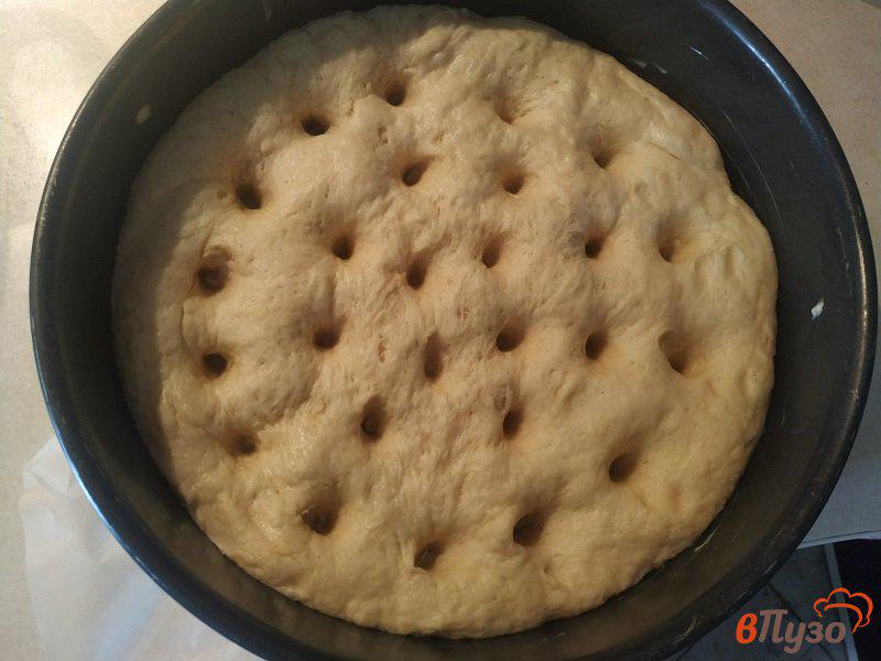 Фото приготовление рецепта: Сахарный пирог шаг №8