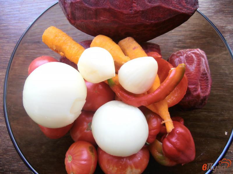 Фото приготовление рецепта: Салат на зиму из свеклы «Алёнка» шаг №1