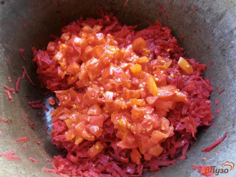 Фото приготовление рецепта: Салат на зиму из свеклы «Алёнка» шаг №6