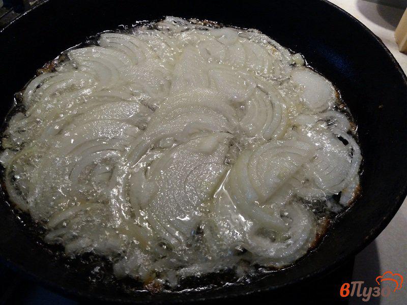 Фото приготовление рецепта: Салат из свинины и фасоли в томатном соусе шаг №2