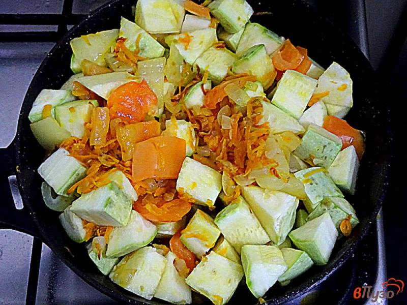 Фото приготовление рецепта: Икра овощная с кабачками шаг №7