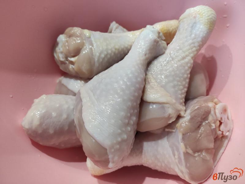 Фото приготовление рецепта: Куриные голени в сметанно-горчичном маринаде шаг №1