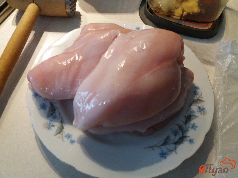 Фото приготовление рецепта: Куриные отбивные в горчичном маринаде шаг №1