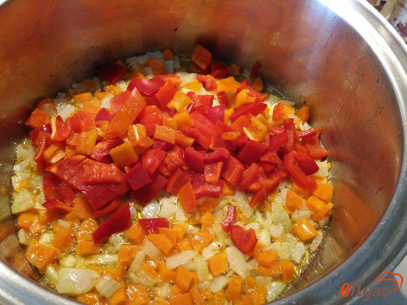 Фото приготовление рецепта: Овощной гарнир из картофеля шаг №4