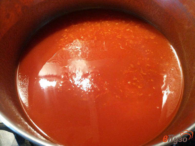 Фото приготовление рецепта: Патиссоны в томатной заливке шаг №2