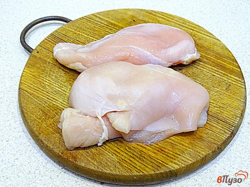 Фото приготовление рецепта: Картофельная запеканка с куриным филе шаг №1