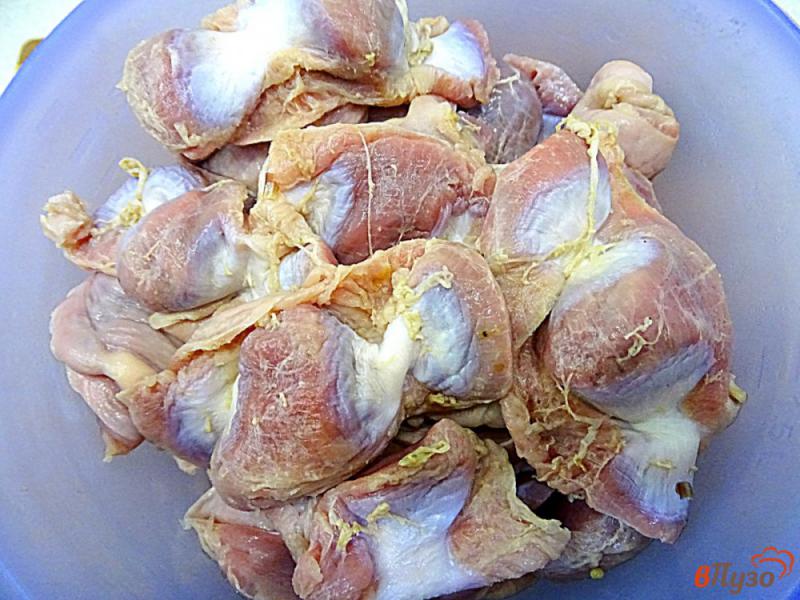 Фото приготовление рецепта: Тушёнка из куриных желудков шаг №1