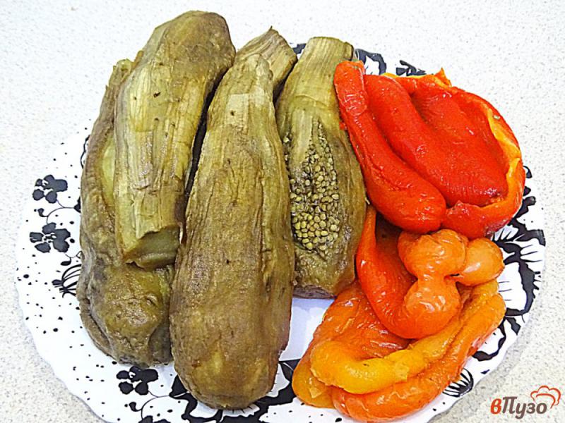 Фото приготовление рецепта: Салат из запеченных овощей шаг №5