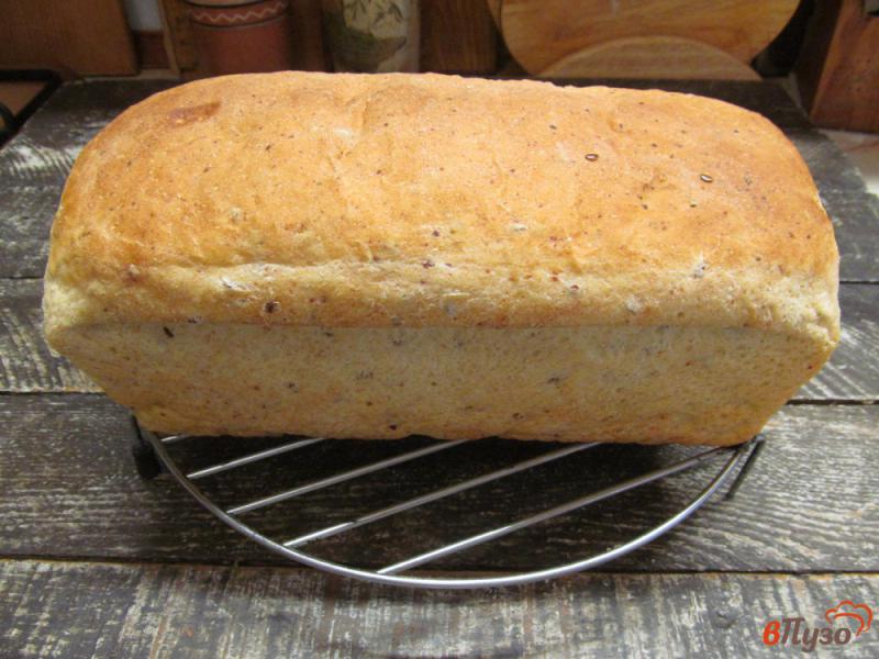 Фото приготовление рецепта: Домашний хлеб с творогом шаг №9