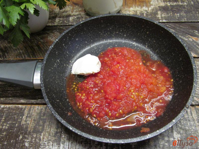 Фото приготовление рецепта: Макароны в томатах с сыром шаг №2