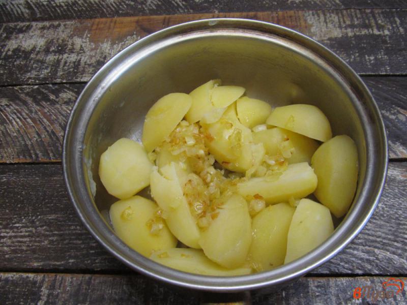 Фото приготовление рецепта: Вареники с картофельной начинкой на заварном тесте шаг №5