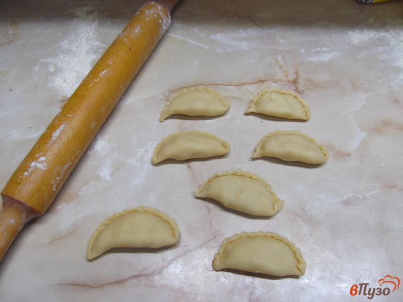 Фото приготовление рецепта: Вареники с картофельной начинкой на заварном тесте шаг №8