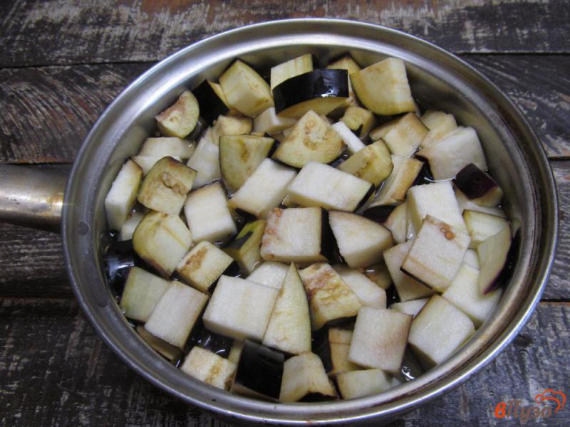 Фото приготовление рецепта: Салат - закуска из баклажанов шаг №2