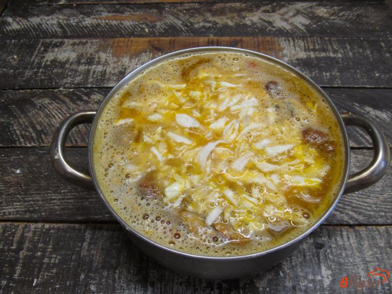 Фото приготовление рецепта: Необычный гороховый суп шаг №5